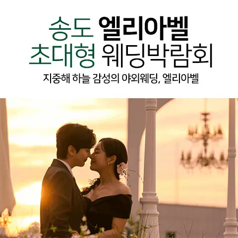 송도 엘리아벨 대형 웨딩박람회
